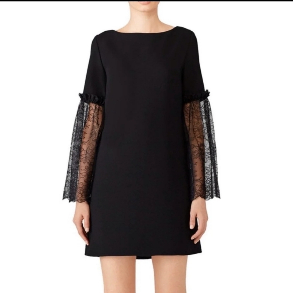 Slate & Willow Women's Black Dress Cocktail, Formal, Party, Cut Out Back SZ 2